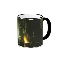 Locomotives in the Roundhouse Coffee Mug
