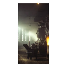 Locomotives Roundhouse Carte Avec Photo