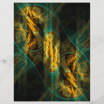 L'oeil de l'insecte d'art abstrait de jungle prospectus