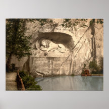 Loewendenkmal Poster