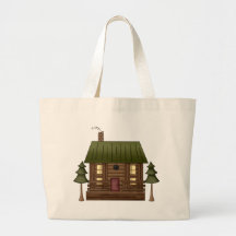 Log Cabin Home Bags