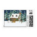 log cabin stamps