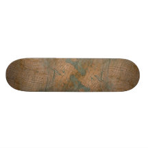 Log, grain custom skateboard