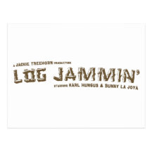 log jammin post card