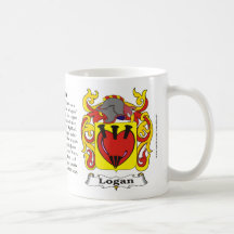 Logan Family Coat of Arms Mug