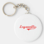 Loganville Georgia Classic Design Keychains