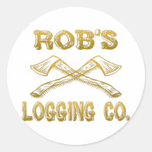 Logging Company de Rob's Autocollants