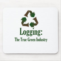Logging: Green Industry Mousepads