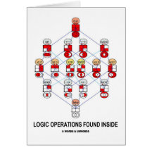 Logic Operations Found Inside Greeting Card