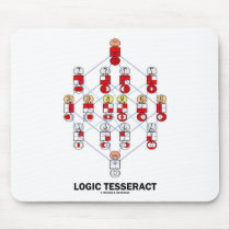 Logic Tesseract (Hasse Diagram) mousepads