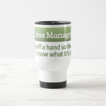 Logicless Managemen Wide Coffee Mug