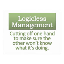 Logicless Management Post Card