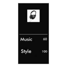 logo bp, _______________________________, Music... Custom Photo Card