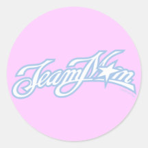 Logo de bleu de TeamMom Adhésif