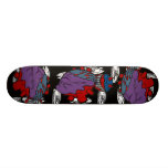 logo de combat d'arts de mouche skateboards cutomisables