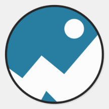 logo de funklord - autocollant bleu