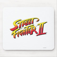 Logo de Street Fighter II Tapis De Souris