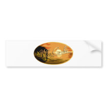 Logo design;Villa Caribe Bumper Stickers