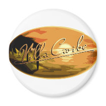 Logo design;Villa Caribe Magnet