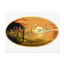 Logo design;Villa Caribe Post Cards
