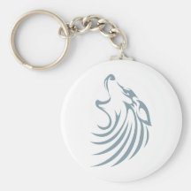 Logo fait sur commande frais de chemises de loup d porte-clef