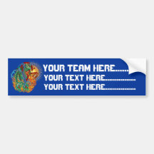 Logo Football  think it's to early view notes Bumper Sticker