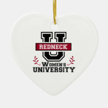 Logo for Redneck Women Christmas Ornament