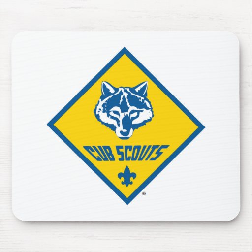 Logo Mousepad de scouts de CUB Tapis De Souris