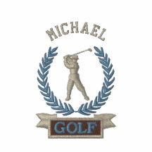 Logo personnalisé de bannière de golf polo