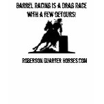 logo, Roberson Quarter Horses.com, Barrel Racin... Tanktops