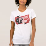 Logo rouge et noir de Jerry t-shirts