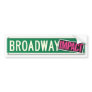Logo sticker bumper sticker