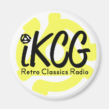 Logo with 45 Adapter Magnet