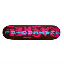 logogen, RACHEL, fille de patineur Plateaux De Skateboards Customisés
