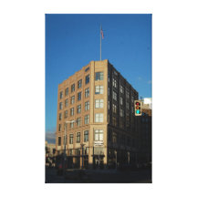 Logos Flatiron Building Canvascape Gallery Wrap Canvas