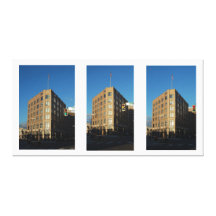 Logos Trinity Stretched Canvas Print