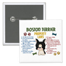 Lois 4 de propriété de Boston Terrier Badge