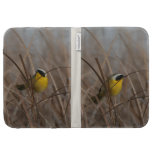 L'oiseau de Yellowthroat allument la caisse Étuis Kindle