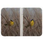 L'oiseau de Yellowthroat allument la caisse Étuis Clavier Kindle