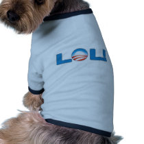 LOL Anti Obama Doggie T Shirt