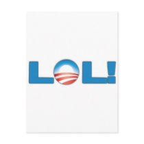 LOL Anti Obama Postcards