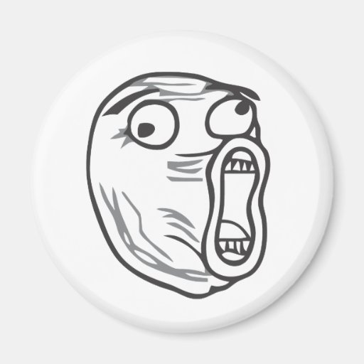 LOL Face Magnet