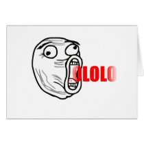 LOL Guy Greeting Cards