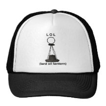 LOL (lard oil lantern) Trucker Hats