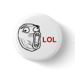 LOL Laugh Out Loud Rage Face Meme Button