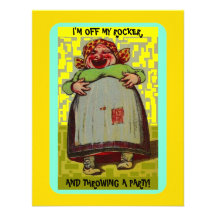 LOL LAUGHING LADY INVITATION FUN & EZ2 CUSTOMIZE!