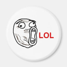 LOL Meme Fridge Magnet