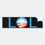 LOL Obama Bumper Sticker