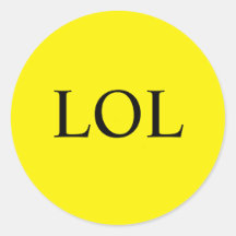 LOL ROUND STICKER