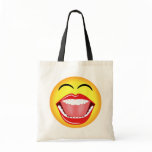 LOL Smiley Face Grocery Tote Bag